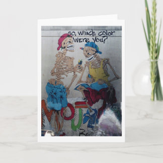 どの色挨拶状だったか カード