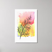 どの部屋にもミニマルなウォールアート キャンバスプリント (正面)