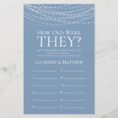 どれくらいの年の彼らは埃っぽい青い光りを放っていた (正面)