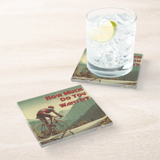 どれくらいの金額で欲しいサイクリング ガラスコースター (アングル)