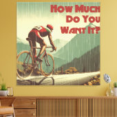 どれくらいの金額で欲しいサイクリング キャンバスプリント (インサイチュ (リビング))