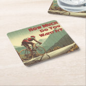 どれくらいの金額で欲しいサイクリング スクエアペーパーコースター (アングル)