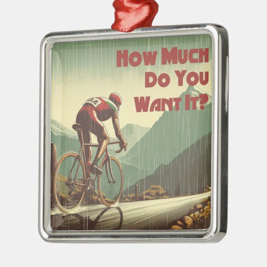 どれくらいの金額で欲しいサイクリング メタルオーナメント (左)