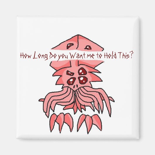 どれくらい持って欲しい？ マグネット (正面)