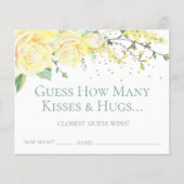 どれだけのキスとハグイエローバラを推測 (正面)