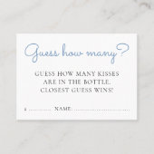 どれだけのブルードーナツベビー散布ゲームを推測 名刺 (正面)