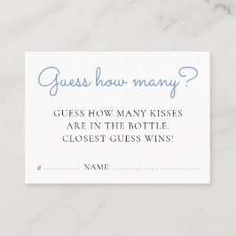 どれだけのブルードーナツベビー散布ゲームを推測 名刺