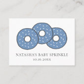 どれだけのブルードーナツベビー散布ゲームを推測 名刺 (裏面)