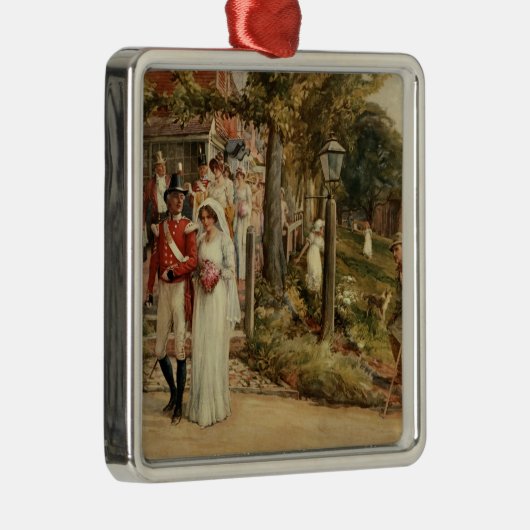 どれもしかし勇敢のFairに値しません メタルオーナメント (右)