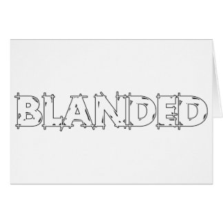 どれもBlandedのスローガンを決め付けません