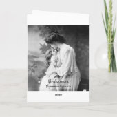 どんぐりつきカスタマイズ可能な感謝祭カード シーズンカード (裏面)