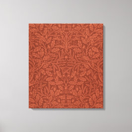 どんぐりとオーク葉の（ウィリアム・モリス著） キャンバスプリント