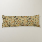 どんぐりとオーク離れのベージュ色 ボディピロー (裏面)