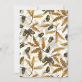 どんぐりとオーク離れの白い上に (正面)