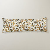 どんぐりとオーク離れの白い上に ボディピロー (裏面)