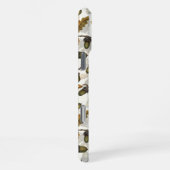 どんぐりとオーク離れの白い上に iPhoneケース (右側面)