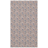 どんぐりとオーク離れズマクロブルーブラウン秋 テーブルクロス (正面)