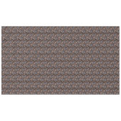 どんぐりとオーク離れ材ブルーブラウンブラック晩秋 テーブルクロス (正面(横))