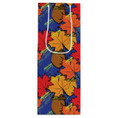 どんぐりと葉I ワインギフトバッグ (正面)