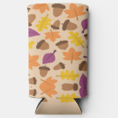 どんぐりと離れは茶色 スリム缶クーラー (正面)