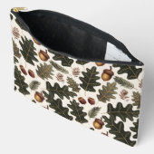 どんぐりと離れアクセサリーパウチトラベルバッグ アクセサリーポーチ (見開き)