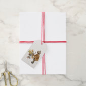 どんぐりの妖精タグ ギフトタグ (より糸付き)