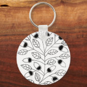 どんぐりの木 キーホルダー (正面)