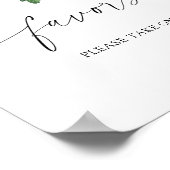 どんぐりの枝 - 結婚式の引出物 お一つどうぞ ポスター (角)