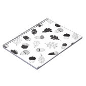 どんぐりや葉り ノートブック (左側)