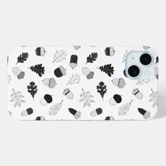 どんぐりや葉り Case-Mate iPhoneケース (裏面 (横))