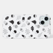 どんぐりや葉り iPhoneケース (裏面横)