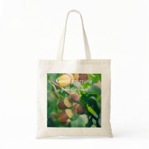 どんぐりを持つオークの枝