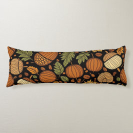 どんぐり模様の収穫日秋の装飾 ボディピロー