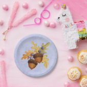 どんぐり ペーパープレート (パーティー)