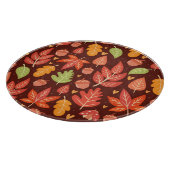 どんぐり、紅葉、森林壁紙 カッティングボード (角)