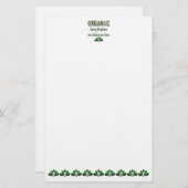 どんこオーガニック文房具付きキッチンことわざ 便箋 (正面/裏面)