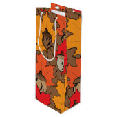 どんこ葉とV ワインギフトバッグ (正面アングル)