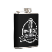 どんちゃん騒ぎ媒体のフラスコ フラスク (右)