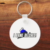 どんと溝が立つ キーホルダー (正面)