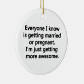 どんどん増えてく素晴らしる セラミックオーナメント (右)