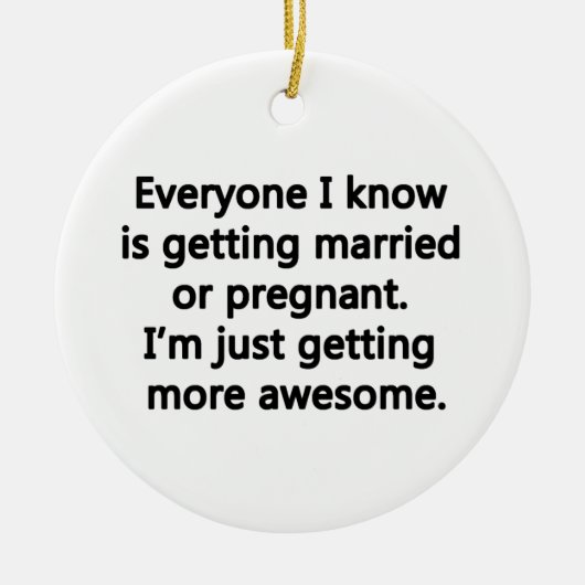 どんどん増えてく素晴らしる セラミックオーナメント (正面)