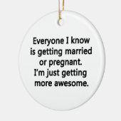 どんどん増えてく素晴らしる セラミックオーナメント (左)