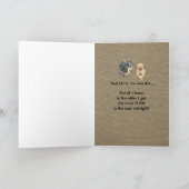 どんなおもしろい年齢でも幸せな誕生日 カード (内部)