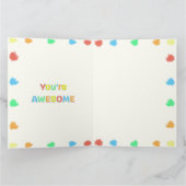 どんなお祝いにもハッピー カード (内部)