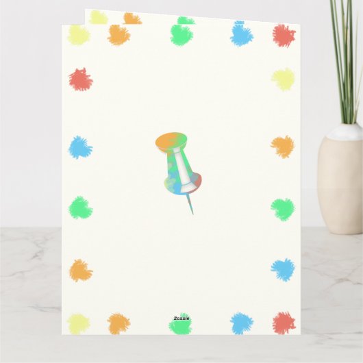 どんなお祝いにもハッピー カード (裏面)