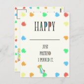 どんなお祝いにも ポストカード (正面/裏面)