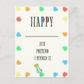 どんなお祝いにも ポストカード (正面)