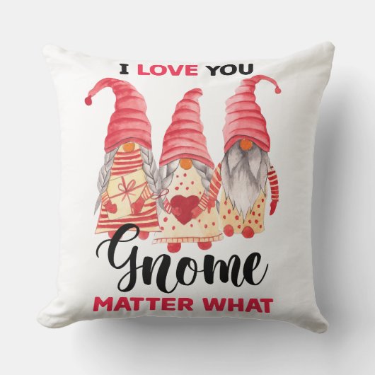 どんなことがあっても愛してるよ、ノーム クッション (正面)