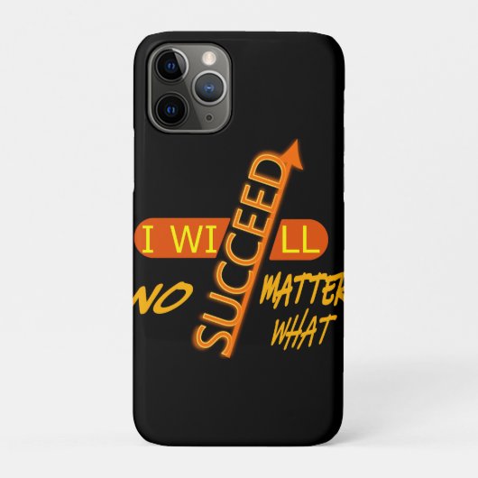どんなことがあっても成功する Case-Mate iPhoneケース (裏)