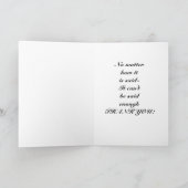 どんなにお礼を言っても サンキューカード (内部)